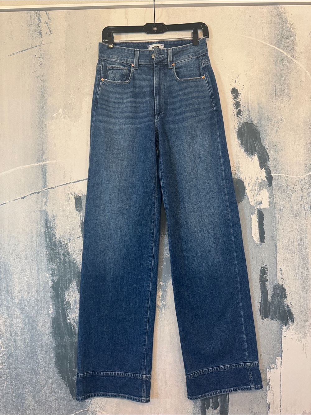 PAIGE Wide-Leg Sasha Indigo Jeans NWOT